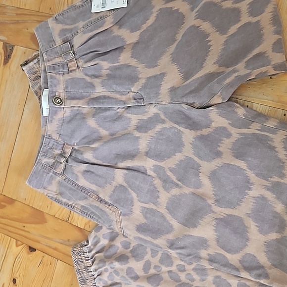 Anthropologie Pants - NWT Anthropologie tamarind jogger trousers Linen size 6